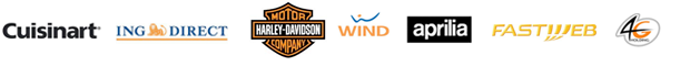 Per le attività retail lo Studio ha lavorato per Fastweb, Wind, Ing Direct, Harley-Davidson, CuisinArt, MIT, Movimage, Voice, Aprilia, GBC…